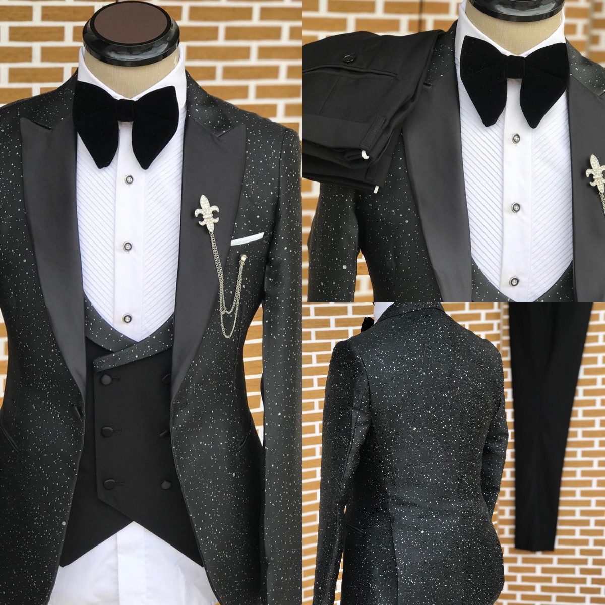 Men'S Formal Wear No Suit - الكلاسيكية الزفاف الرجال الدعاوى رش جديد
