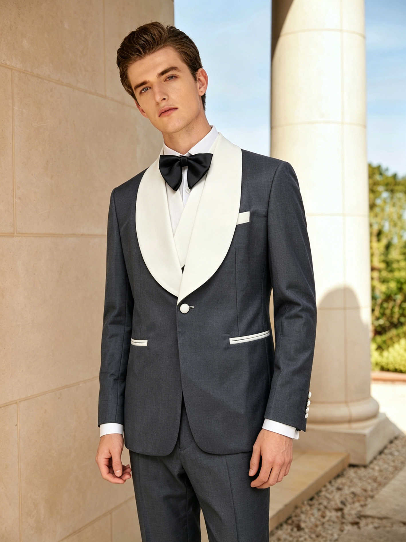 Men'S Formal Wear For Engagement - بدلات رجالية أنيقة بتصميم توكسيدو مع