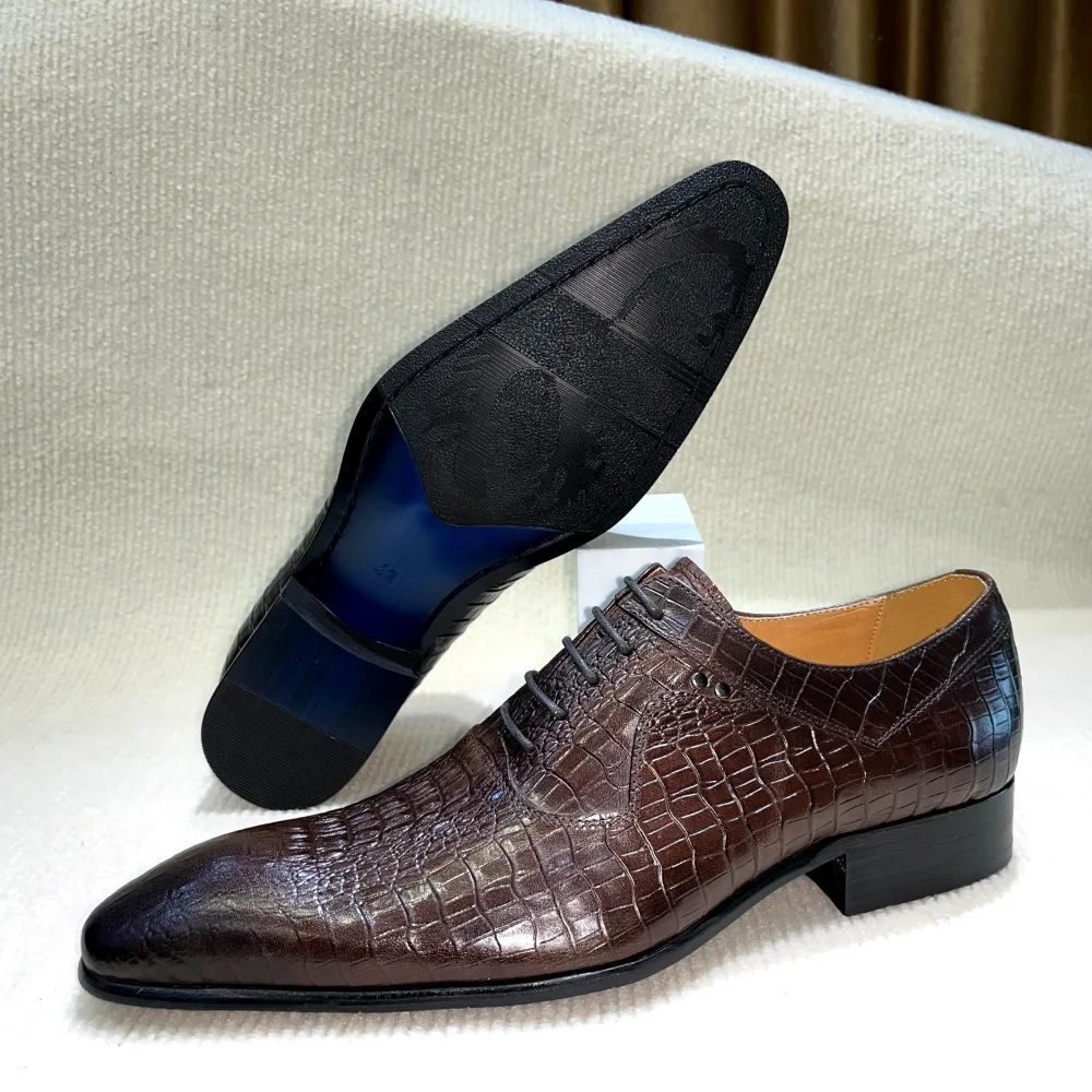 أحذية أكسفورد إيطالية فاخرة بم - مراجعة Formal Wear For Men In Wedding وسعره
