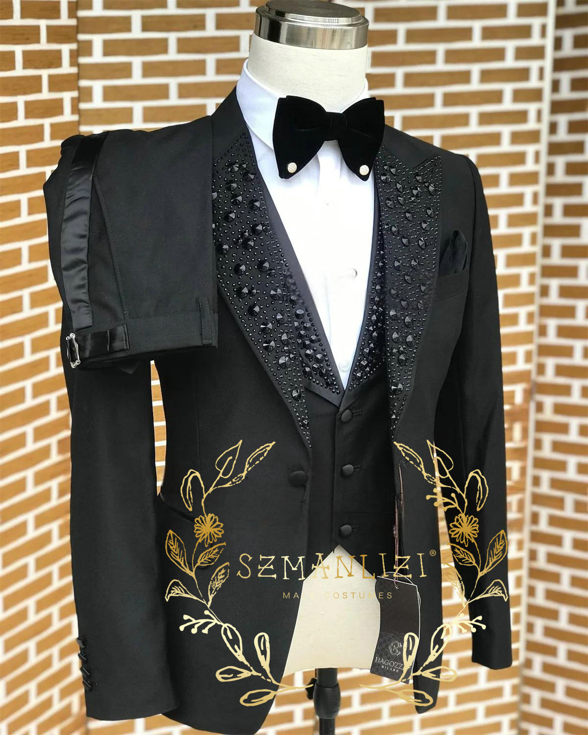 أسود الرجال الدعاوى الفاخرة حج - مراجعة Formal Wear For Men In Wedding وسعره