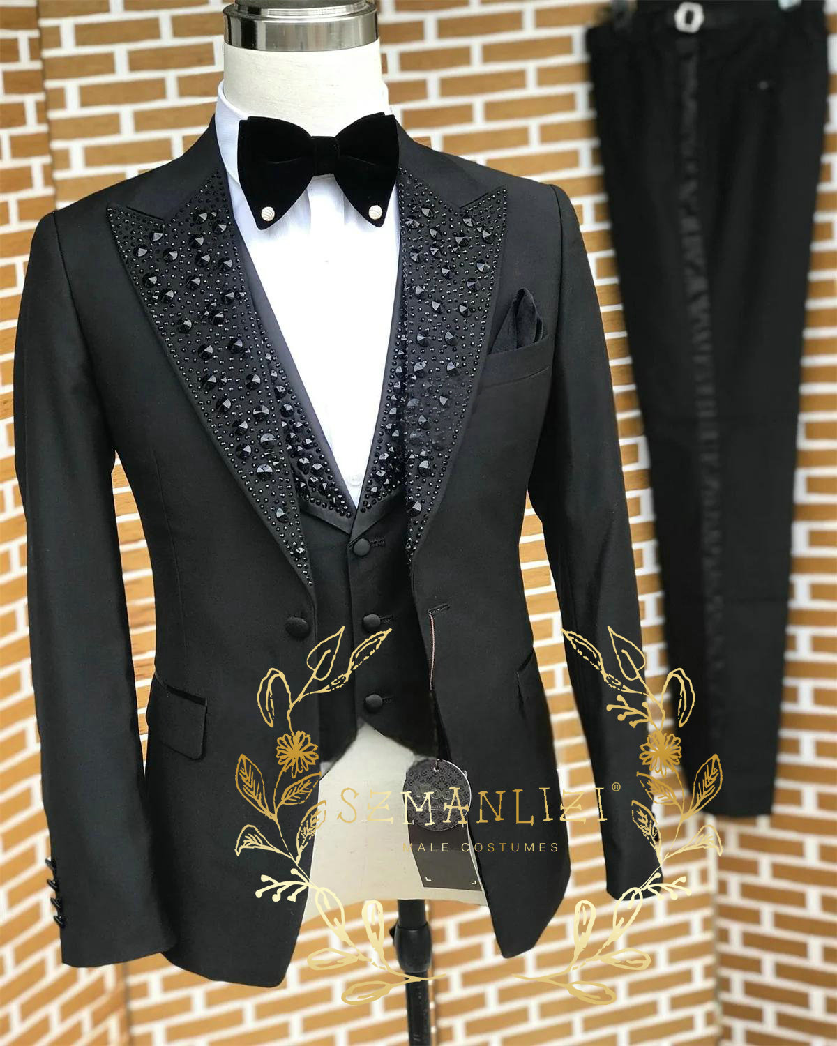 أسود الرجال الدعاوى الفاخرة حج - مراجعة Formal Wear For Men In Wedding وسعره
