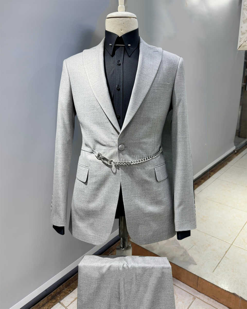 بدلات رجالية غير رسمية 3 قطع س - مراجعة Men'S Formal Wear No Suit وسعره