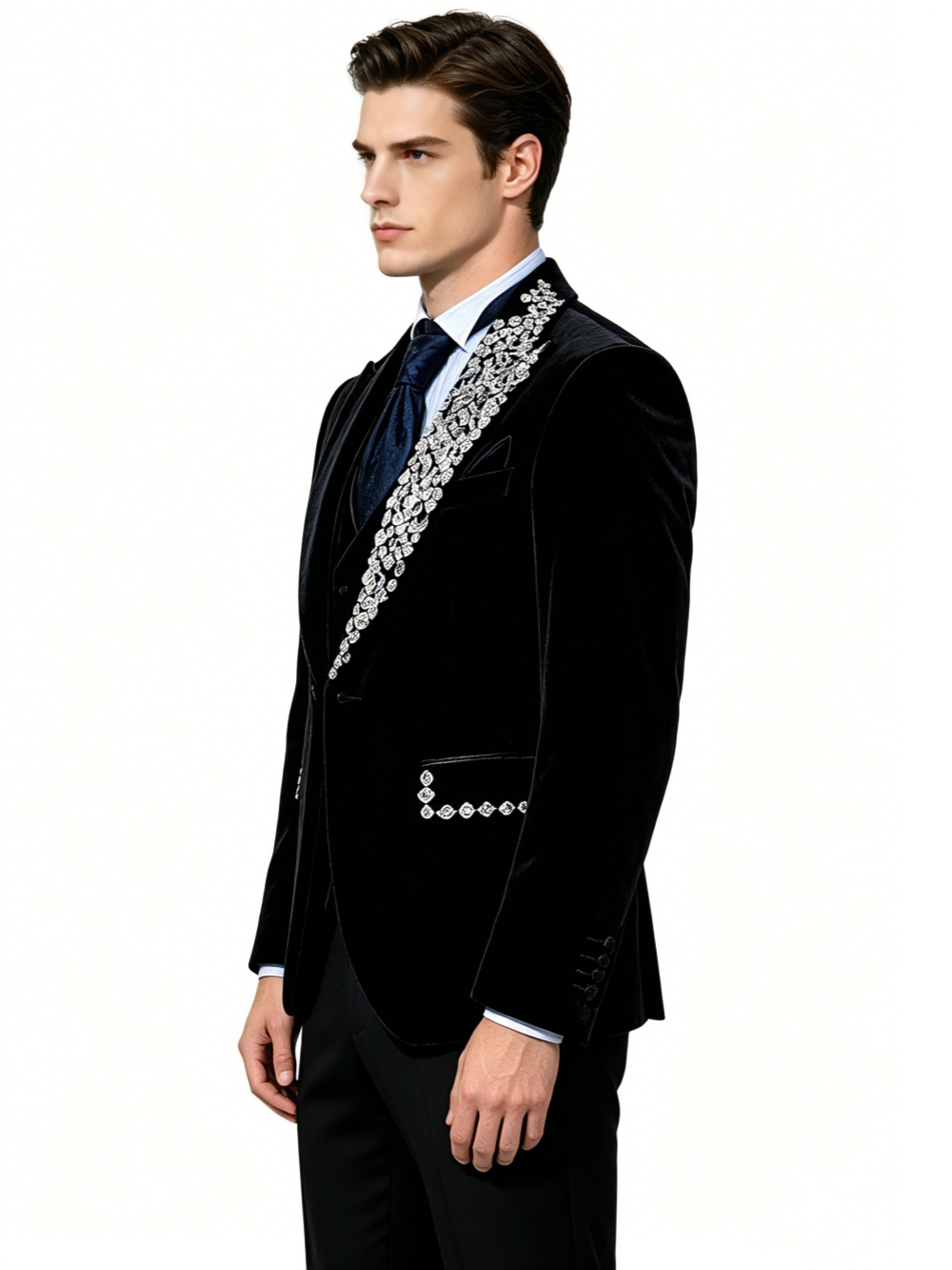 بدلة زفاف رسمية من قطعتين من ا - مراجعة Men'S Formal Wear No Suit وسعره