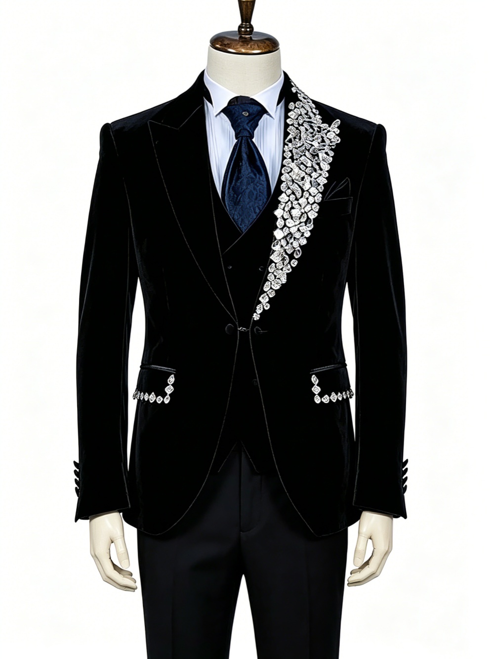 بدلة زفاف رسمية من قطعتين من ا - مراجعة Men'S Formal Wear No Suit وسعره