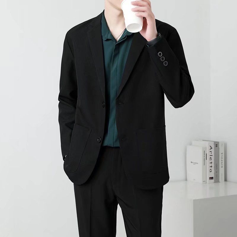 جاكيت بدلة رجالي بقصة ضيقة ، ج - مراجعة Men Formal Wear Brown وسعره