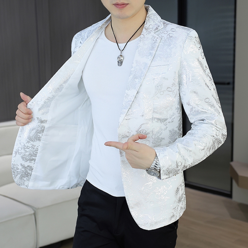 بليزر رجالي للأنشطة الخارجية،  - مراجعة Korean Men Formal Wear وسعره