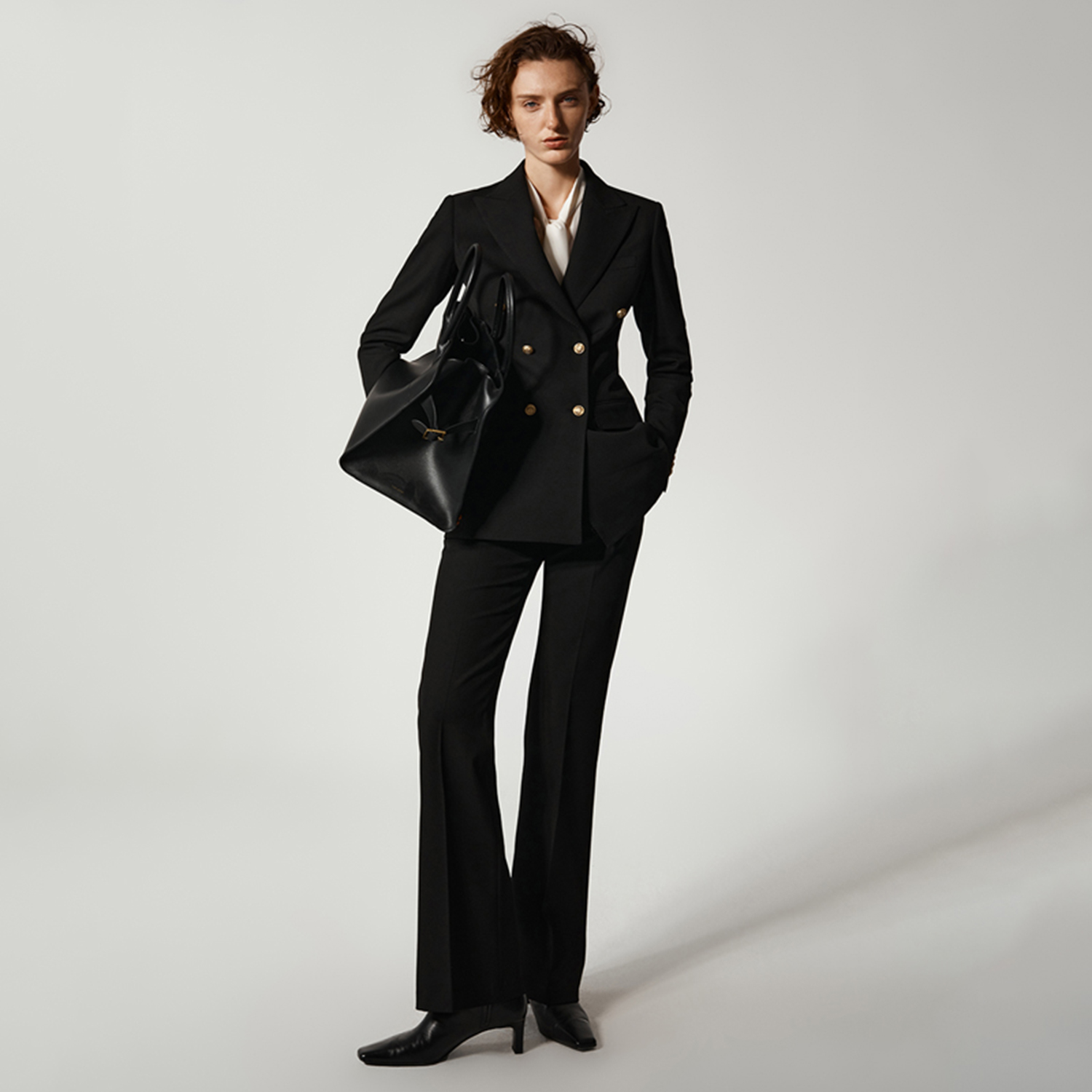 Allingentle النساء Pantsuit 2  - مراجعة Double Breasted Blazer وسعره