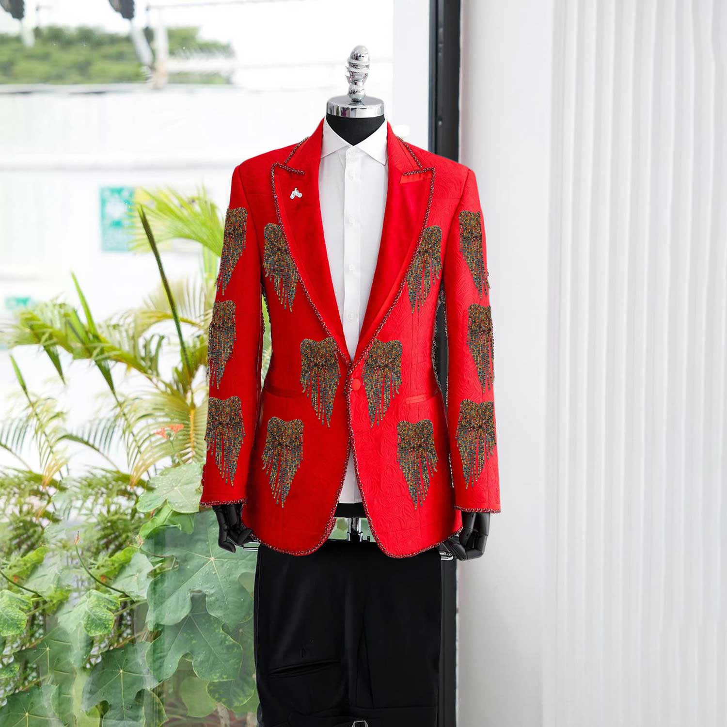 أزياء الزفاف الرجال دعوى كريست - مراجعة Men'S Formal Wear No Suit وسعره