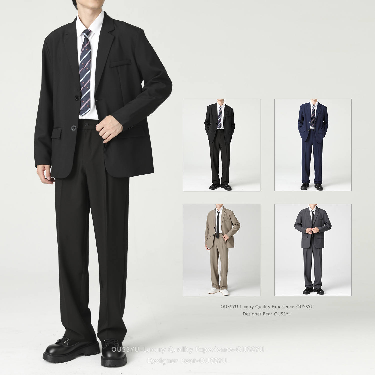 طقم رجالي عالي الجودة من قطعتي - مراجعة Korean Men Formal Wear وسعره