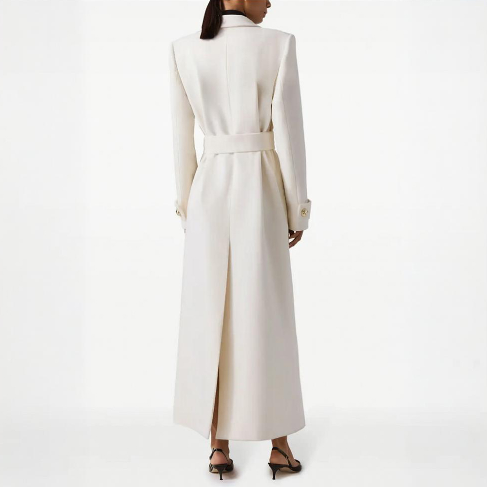معطف صوفي Allingentle للنساء س - مراجعة Double Breasted Blazer وسعره