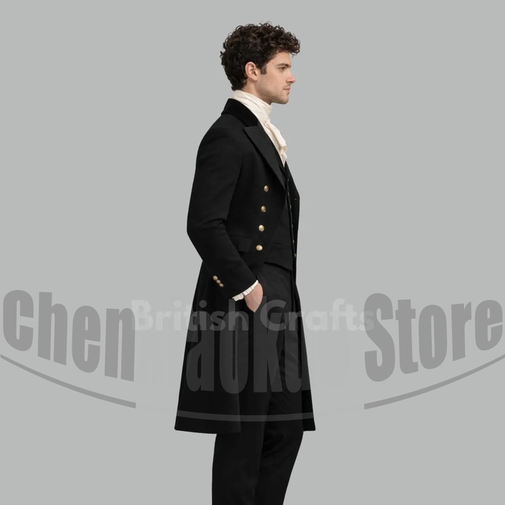 بدلة رجالية سوداء بتصميم فيكتو - مراجعة Victorian Men'S Formal Wear وسعره