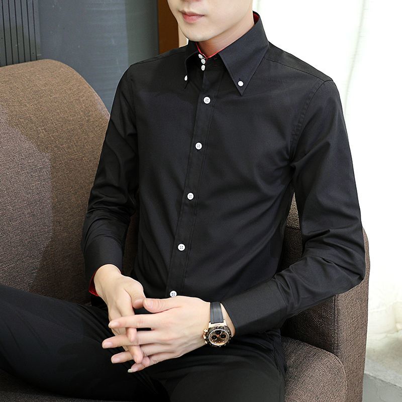 قميص تنفيذي للرجال لربيع الخري - مراجعة Korean Men Formal Wear وسعره