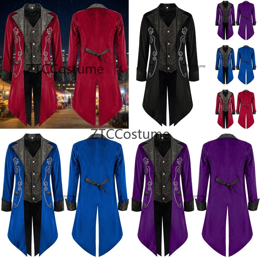 بدلة توكسيدو رجالية أنيقة بأكم - مراجعة Victorian Men'S Formal Wear وسعره