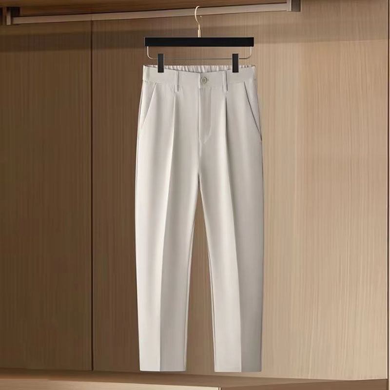 بنطلون بدلة رجالي بقصة ضيقة لر - مراجعة Korean Men Formal Wear وسعره